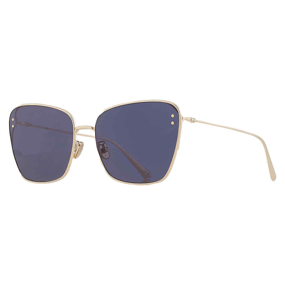 Dior Blue Butterfly Ladies Sunglasses Missdior B2U CD40095U 10V 63