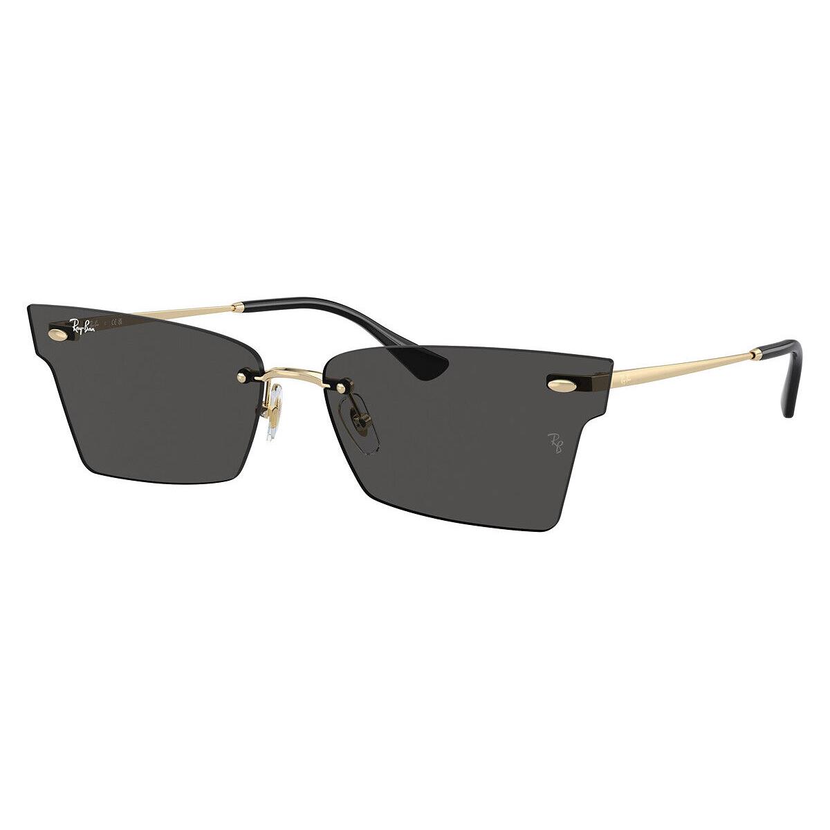 Ray-ban Xime RB3730 Sunglasses Unisex Light Gold 64mm