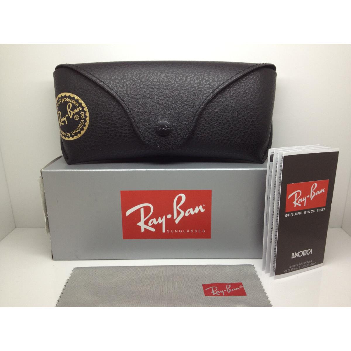 Ray Ban Sunglasses Aviator RB3625 002/B1 Black/dark Grey Lens 62MM