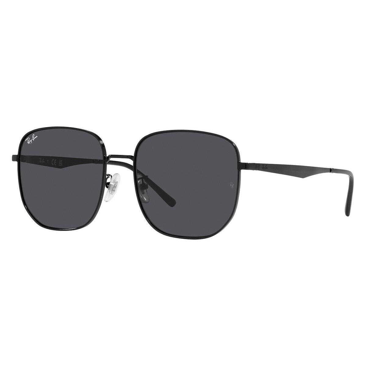 Ray-ban RB3713D Sunglasses Unisex Black 57mm