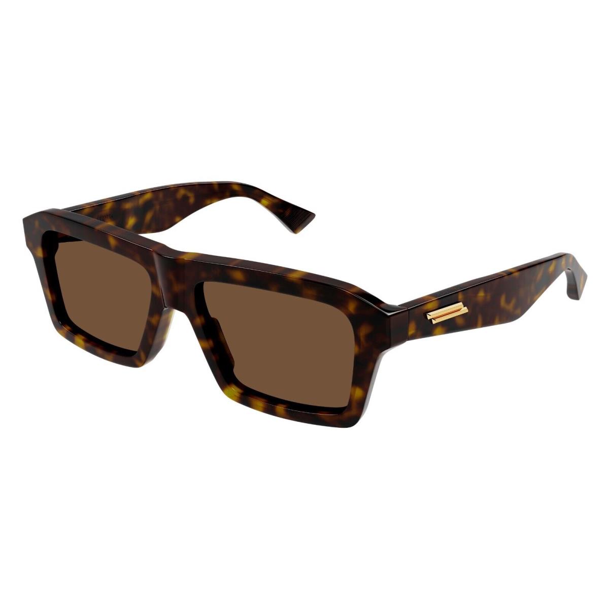 Bottega Veneta BV1213S Havana/brown 002 Sunglasses