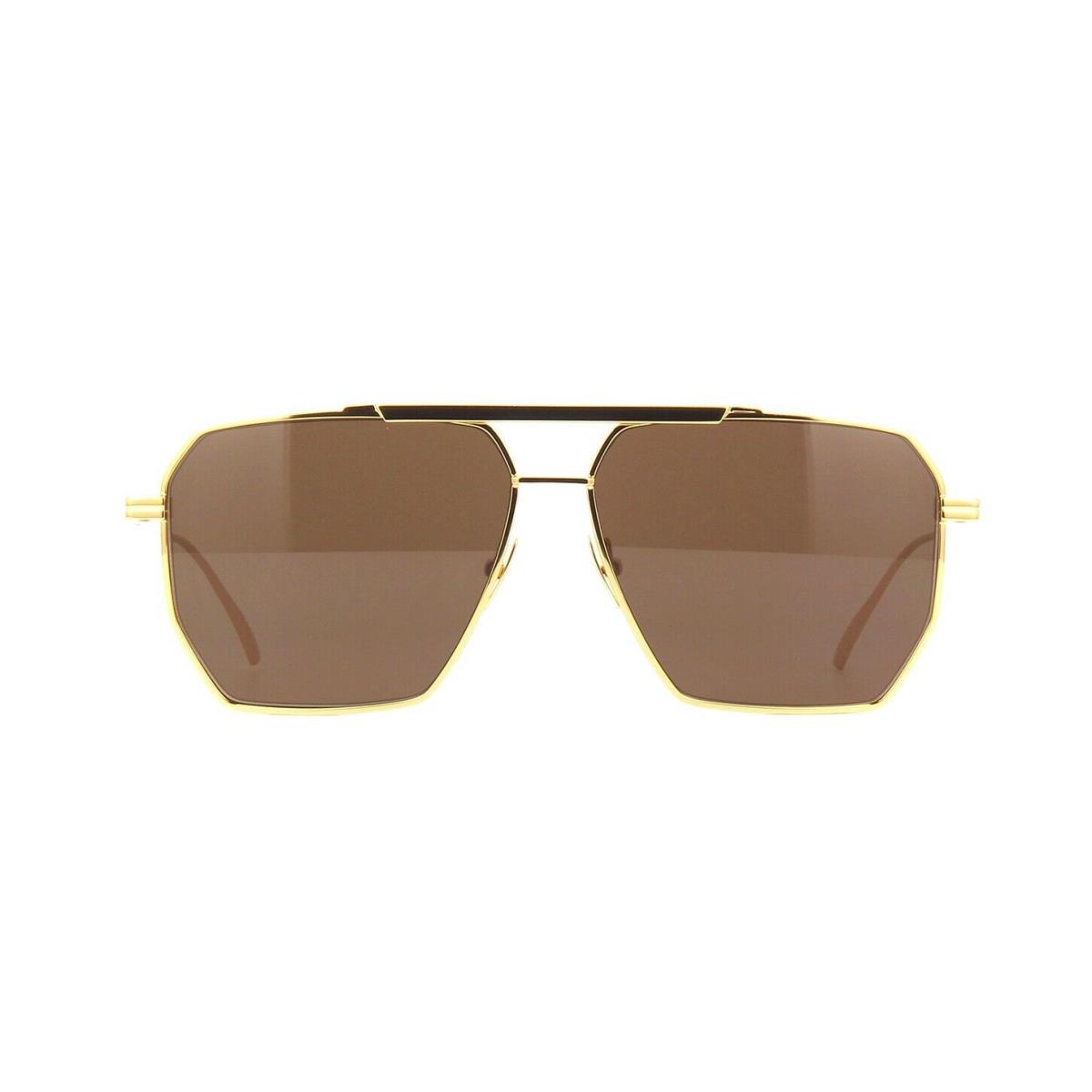 Bottega Veneta BV1012S Gold/brown 003 Sunglasses