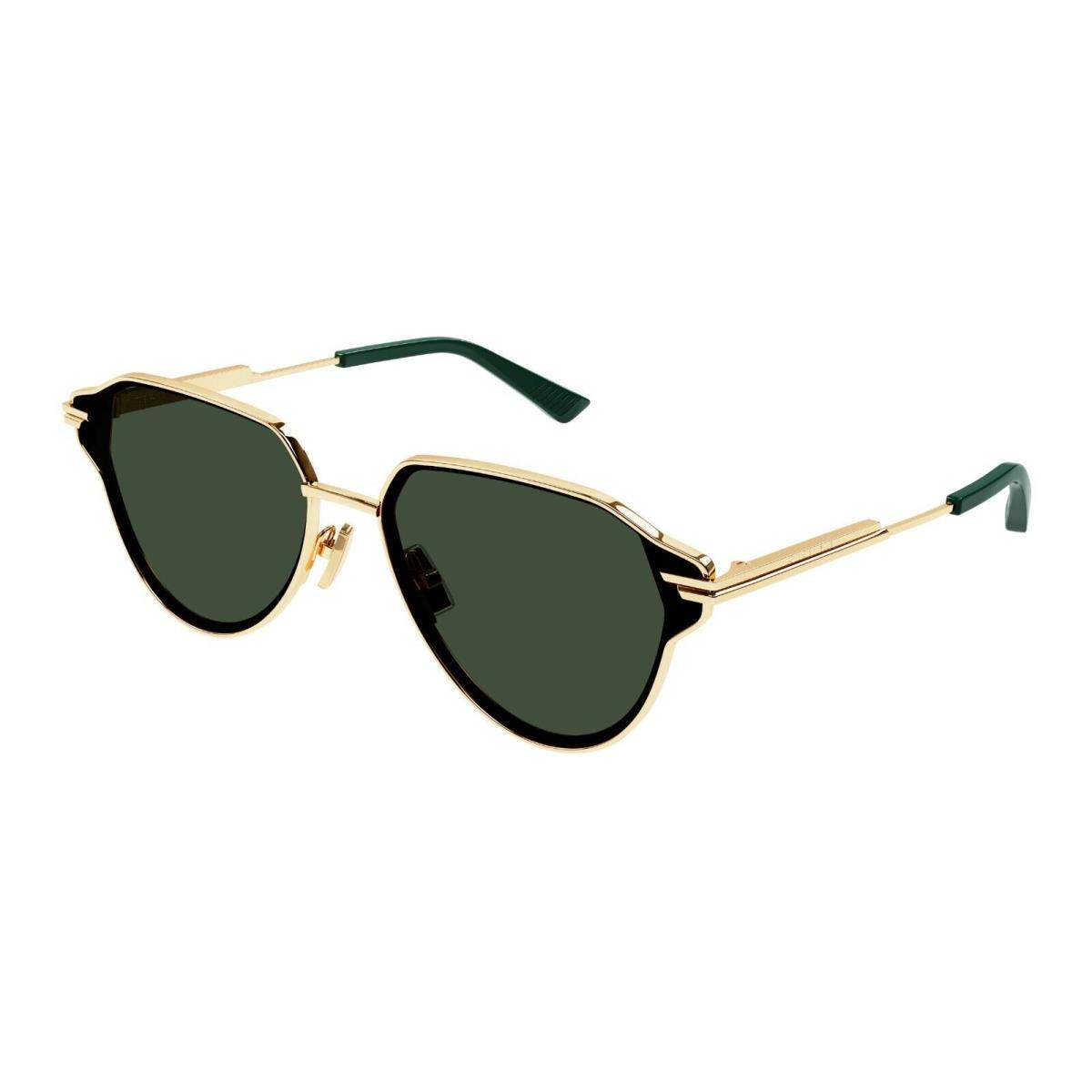 Bottega Veneta BV1271S Gold/green 003 Sunglasses