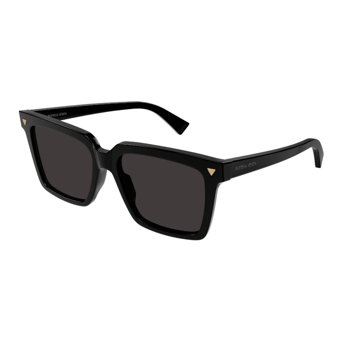 Bottega Veneta BV1254S Black/dark Grey 001 Sunglasses