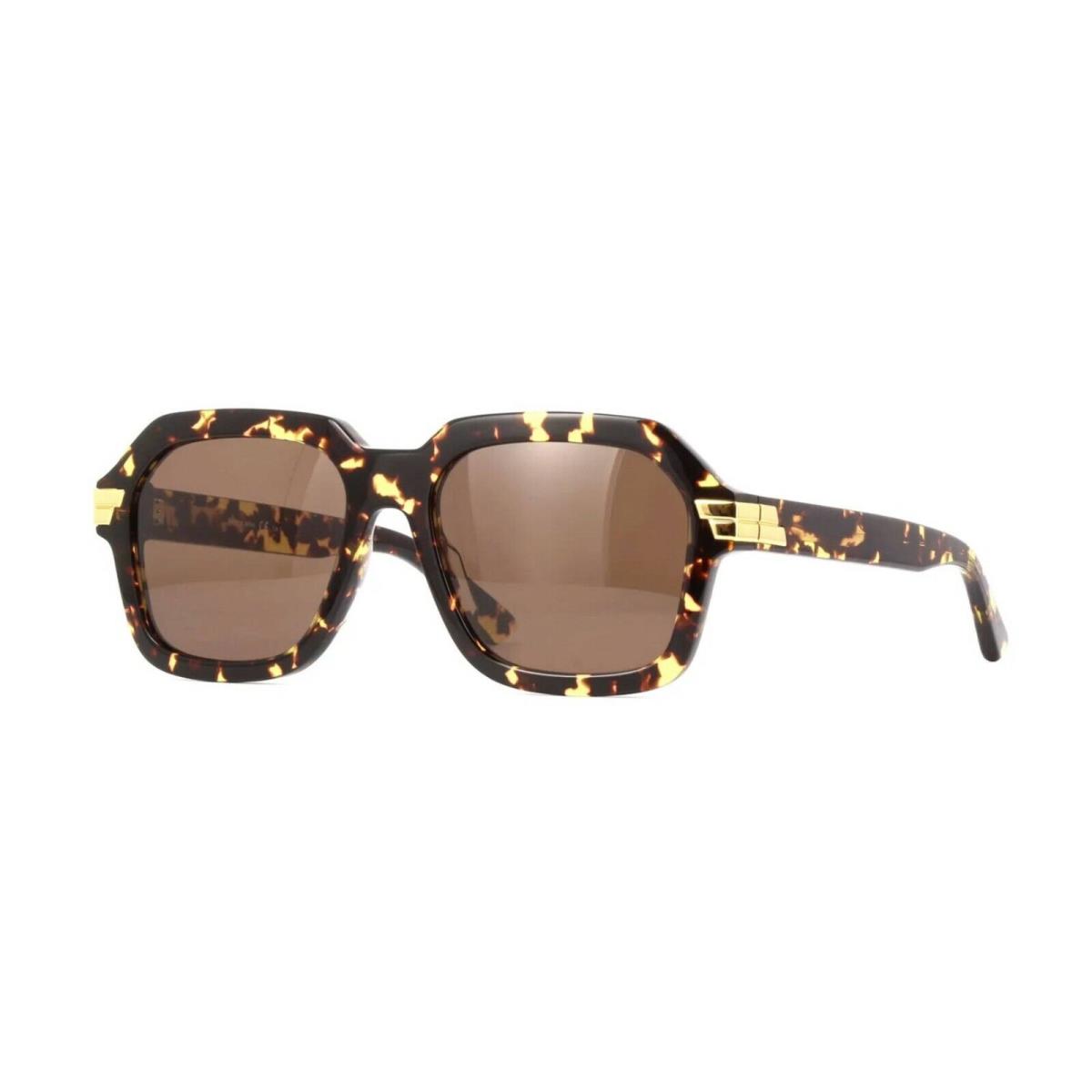 Bottega Veneta BV1123S Spotted Havana/brown 002 Sunglasses