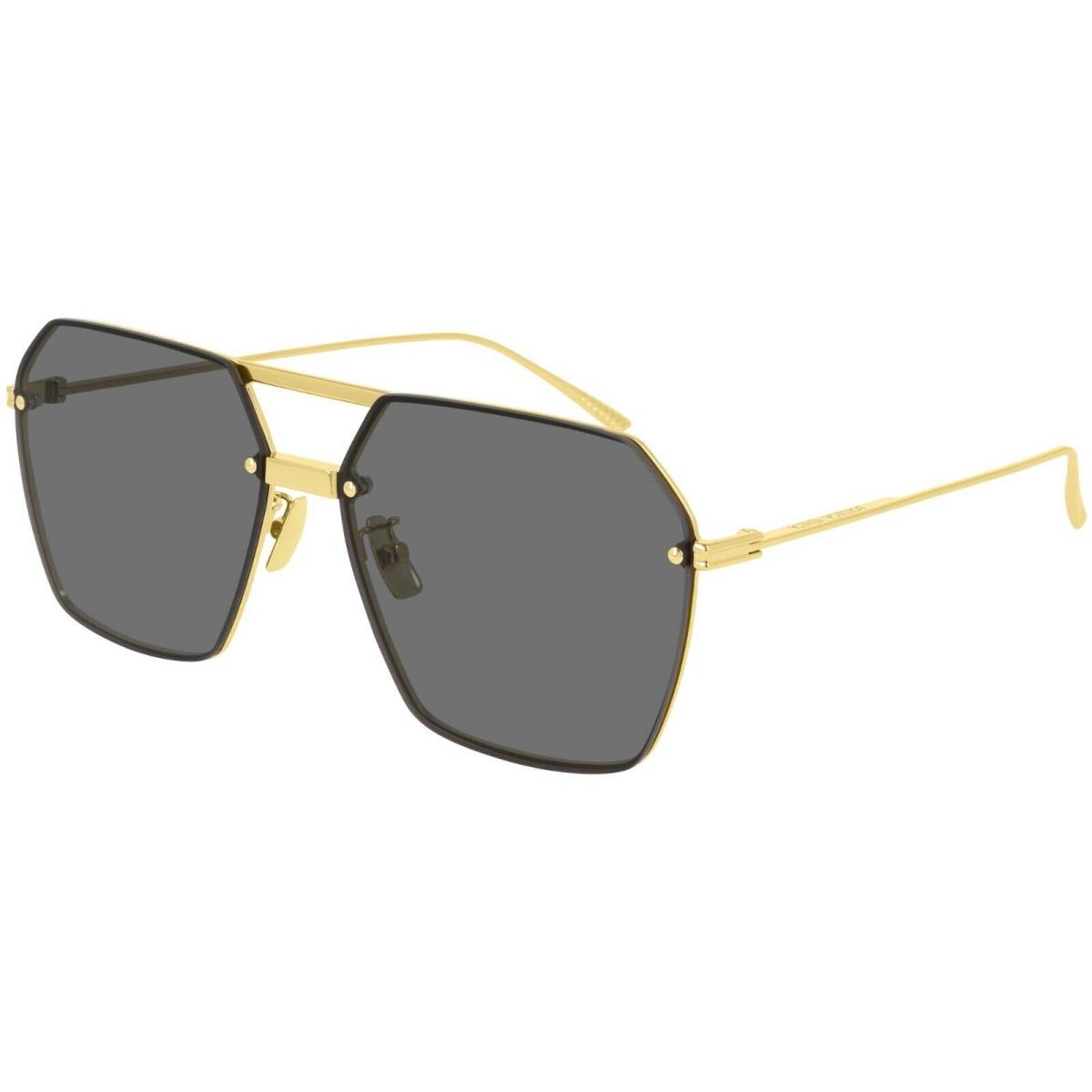 Bottega Veneta BV1045S Gold Black/grey 001 Sunglasses