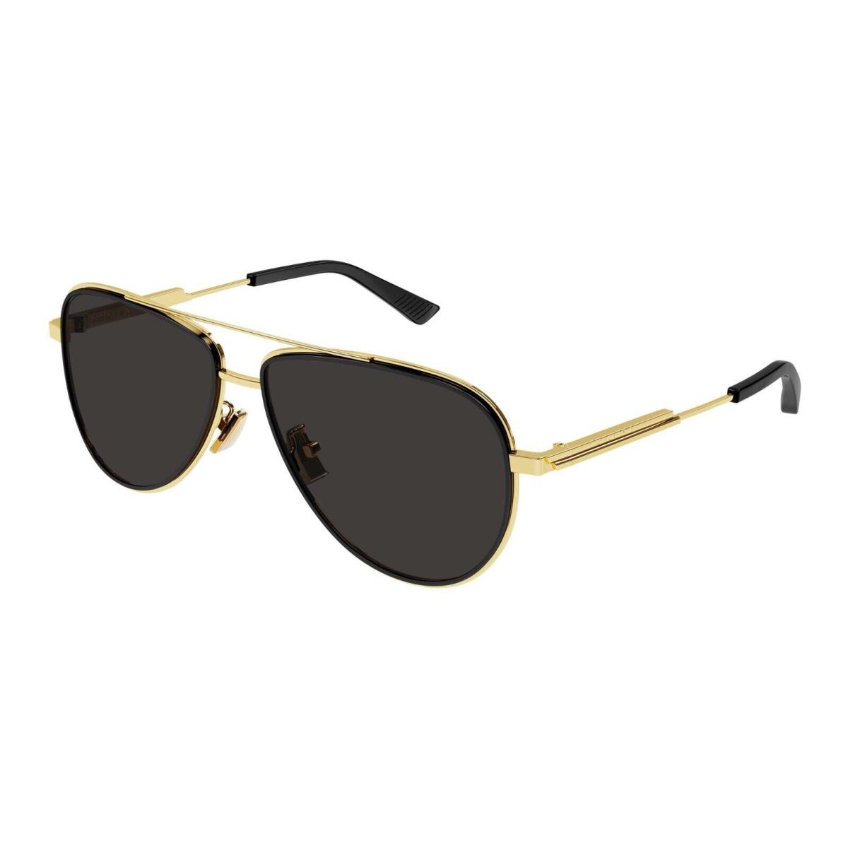 Bottega Veneta BV1240S Gold/grey 001 Sunglasses