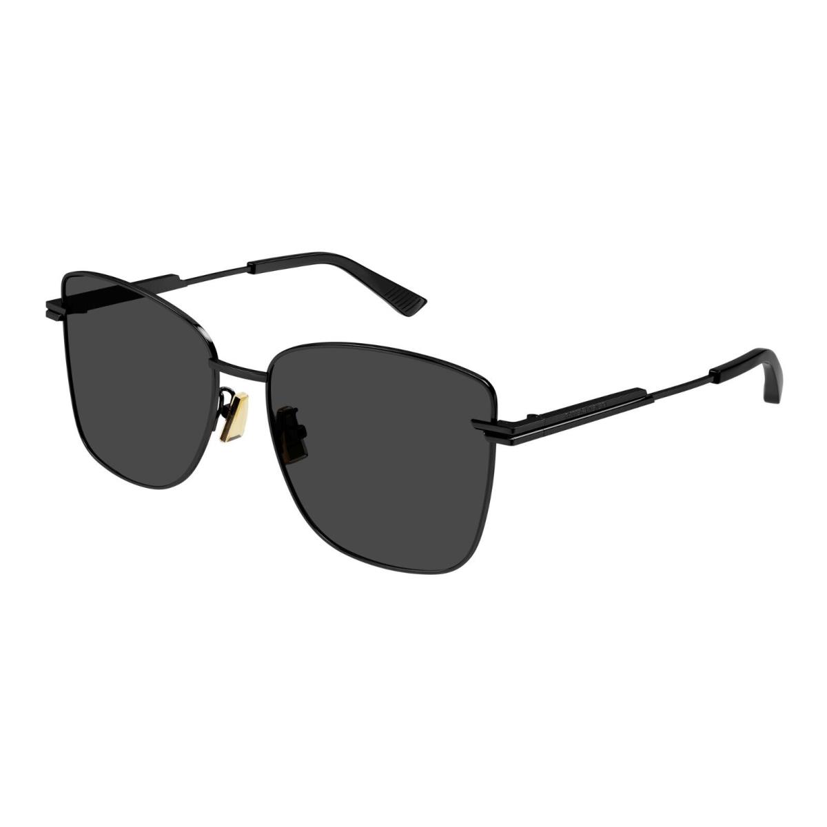 Bottega Veneta BV1237S Black/grey 001 Sunglasses