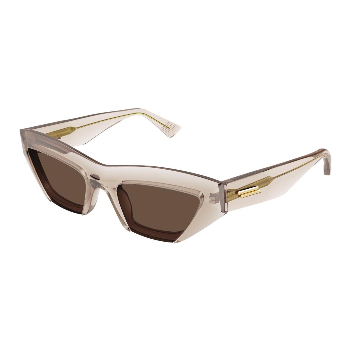 Bottega Veneta BV1219S Light Brown/brown 003 Sunglasses