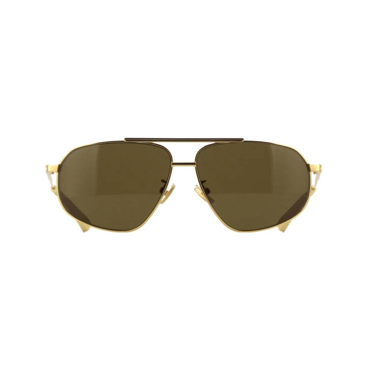 Bottega Veneta BV1194S Gold/brown 002 Sunglasses