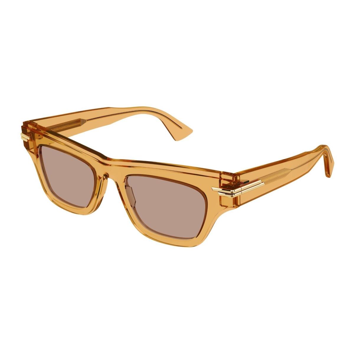 Bottega Veneta BV1122S Crystal Orange/brown 007 Sunglasses