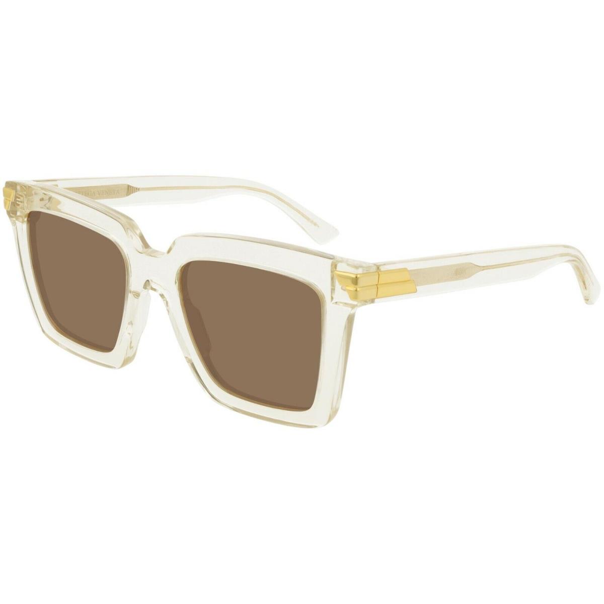 Bottega Veneta BV1005S Crystal/brown 005 Sunglasses