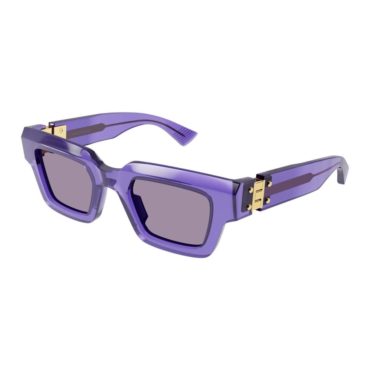 Bottega Veneta BV1230S Violet and Gold/violet 003 Sunglasses