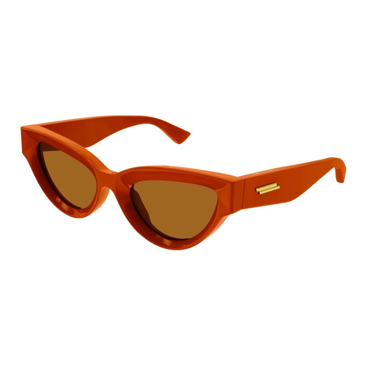 Bottega Veneta BV1249S Orange Red/brown 004 Sunglasses