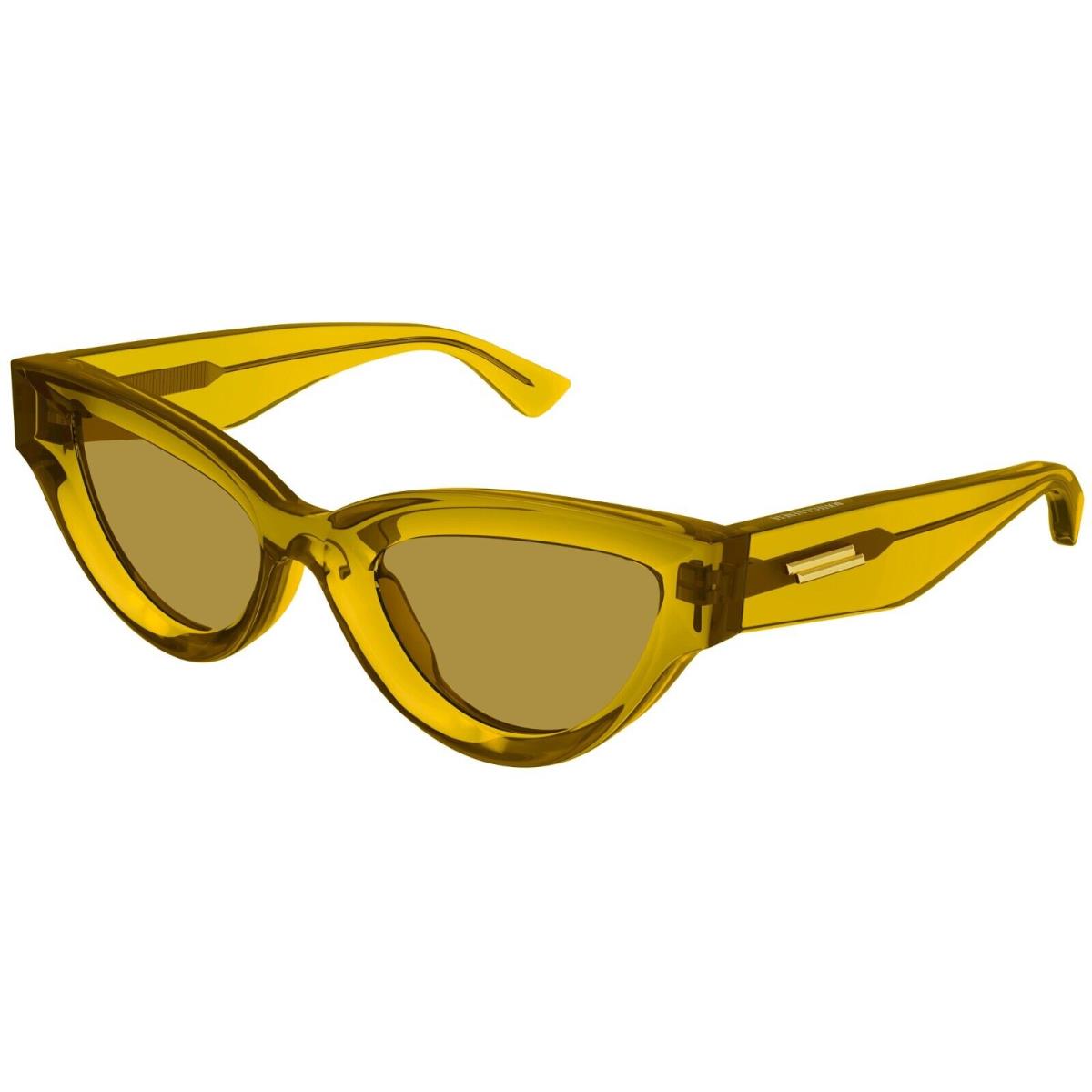 Bottega Veneta BV1249S Brown/yellow 003 Sunglasses