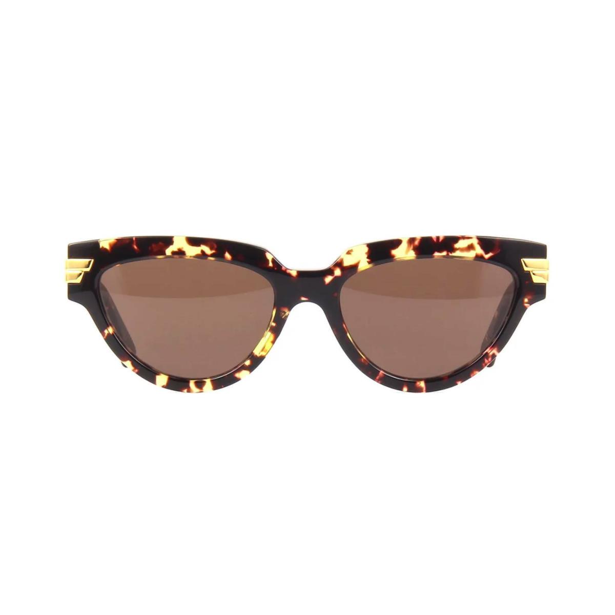 Bottega Veneta BV1035S Blonde Havana/brown 002 Sunglasses