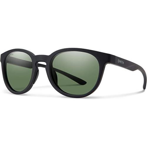 Smith Optics Eastbank Sunglasses Matte Black; ChromaPop Polarized Gray Green