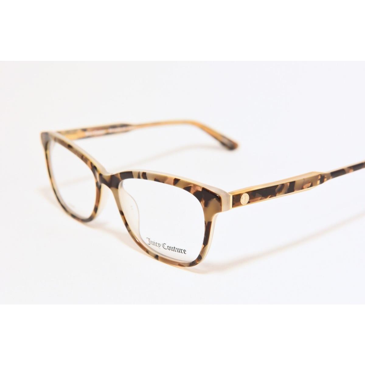 Juicy Couture JU 174 Full Rim Acetate Eyeglass Frames FY6 Tortoise 53-17-140