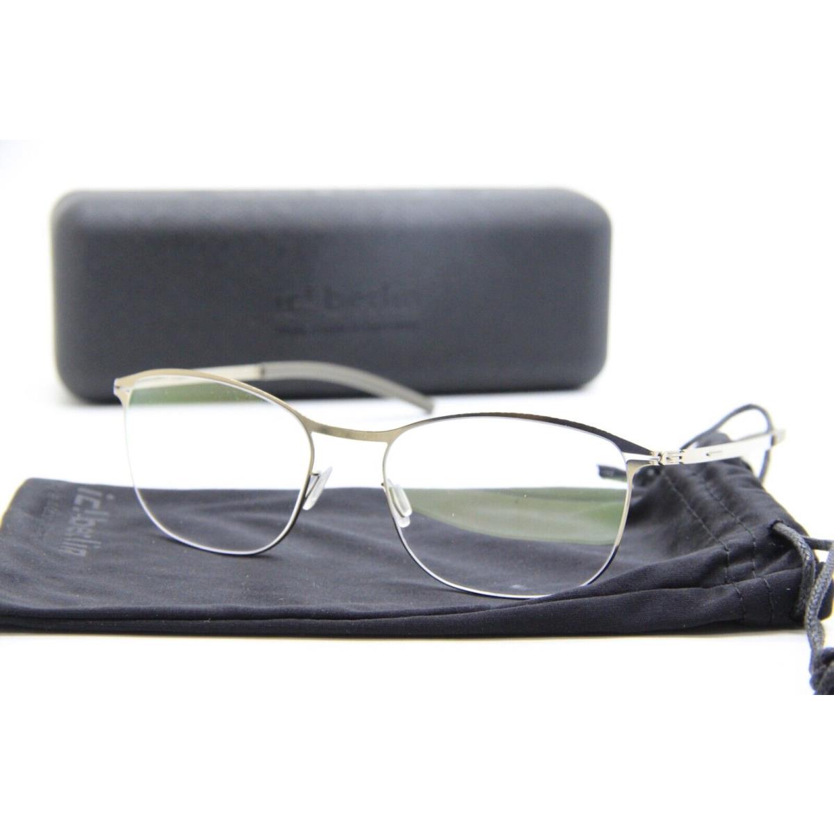 IC Berlin Sahel Shiny Bronze Grey Eyeglasses W/case 52-17