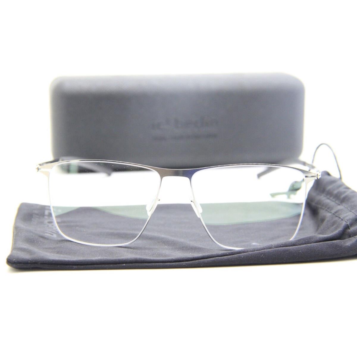 IC Berlin Joran Shiny Graphite Black Eyeglasses W/case 53-14