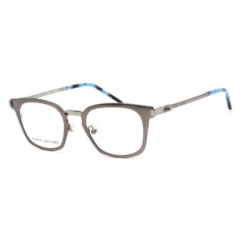 Marc Jacobs Men`s Eyeglasses Semi Matte Dark Ruthenium Frame Marc 145 0LN4 00