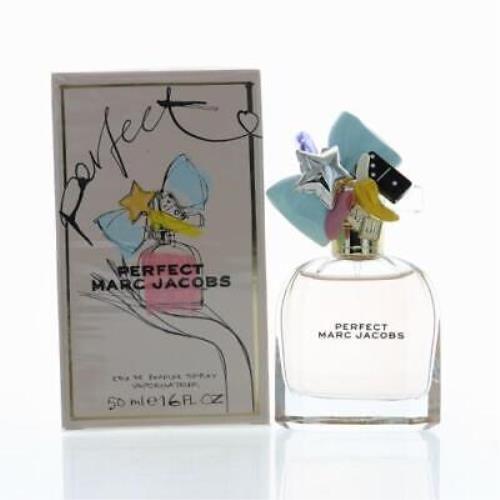 Marc Jacobs Perfect 1.6 Ozeau De Parfum Spray by Marc Jacobs Box For Women