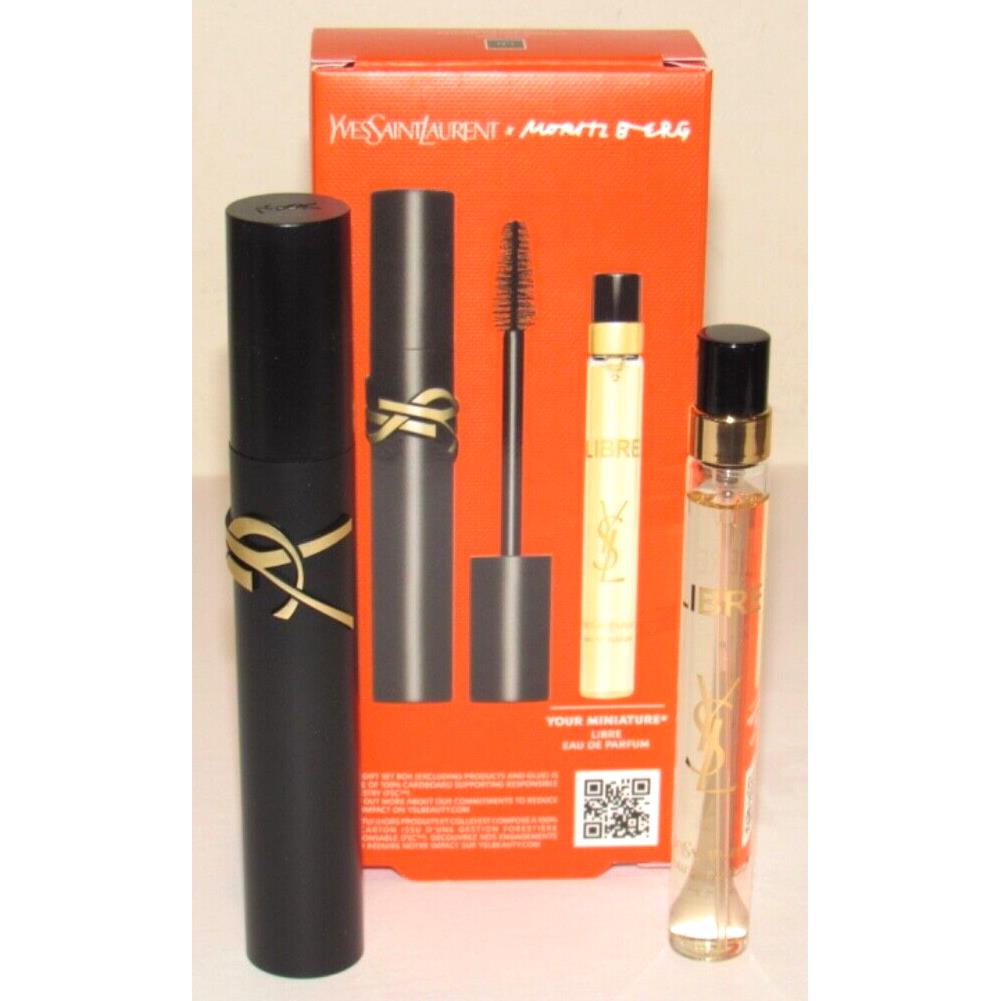 Yves Saint Laurent Set Libre Eau de Perfume 0.33 Oz + Lash Clash Mascara 0.3