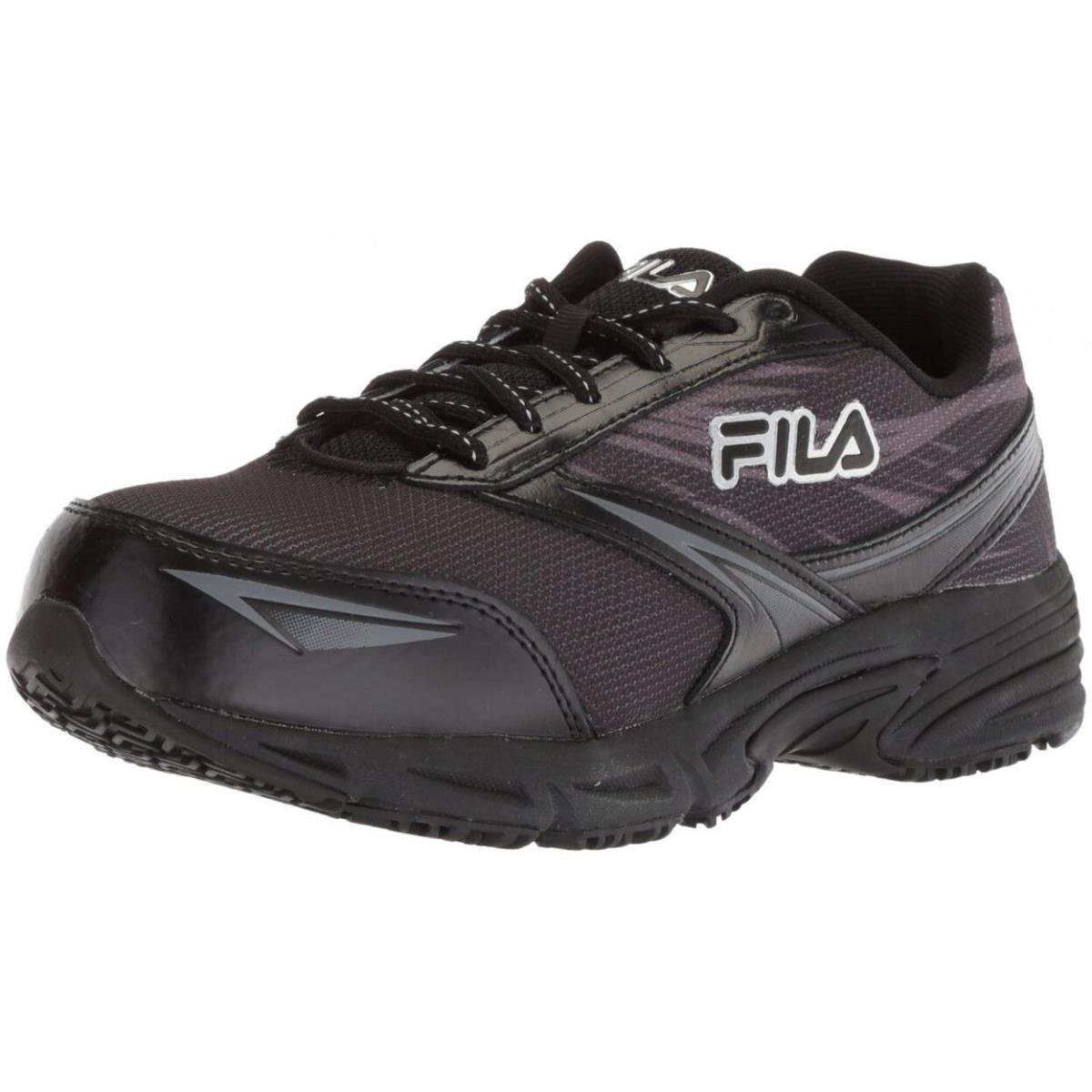 Fila Womens Memory Reckoning 8 Slip Resistant Steel Toe Running Shoe Food