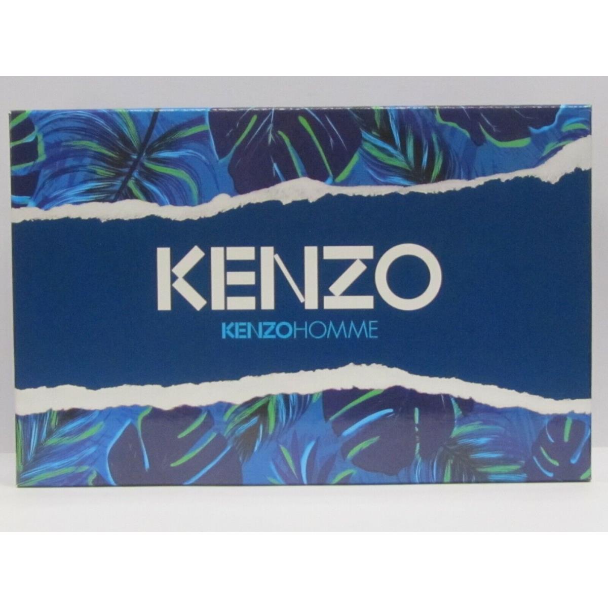 Kenzo Homme by Kenzo For Men Set 3.4 oz Edt Spray + 1.7 oz Asb + Travel Pouch