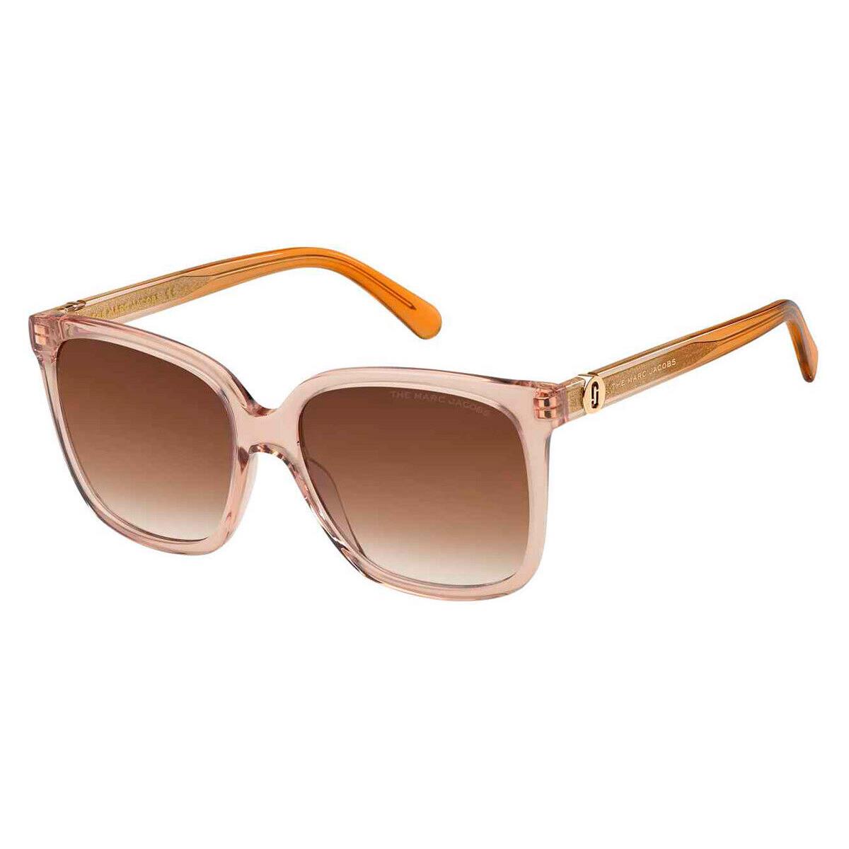 Marc Jacobs 582/S Sunglasses Orange Beige Brown Gradient 56