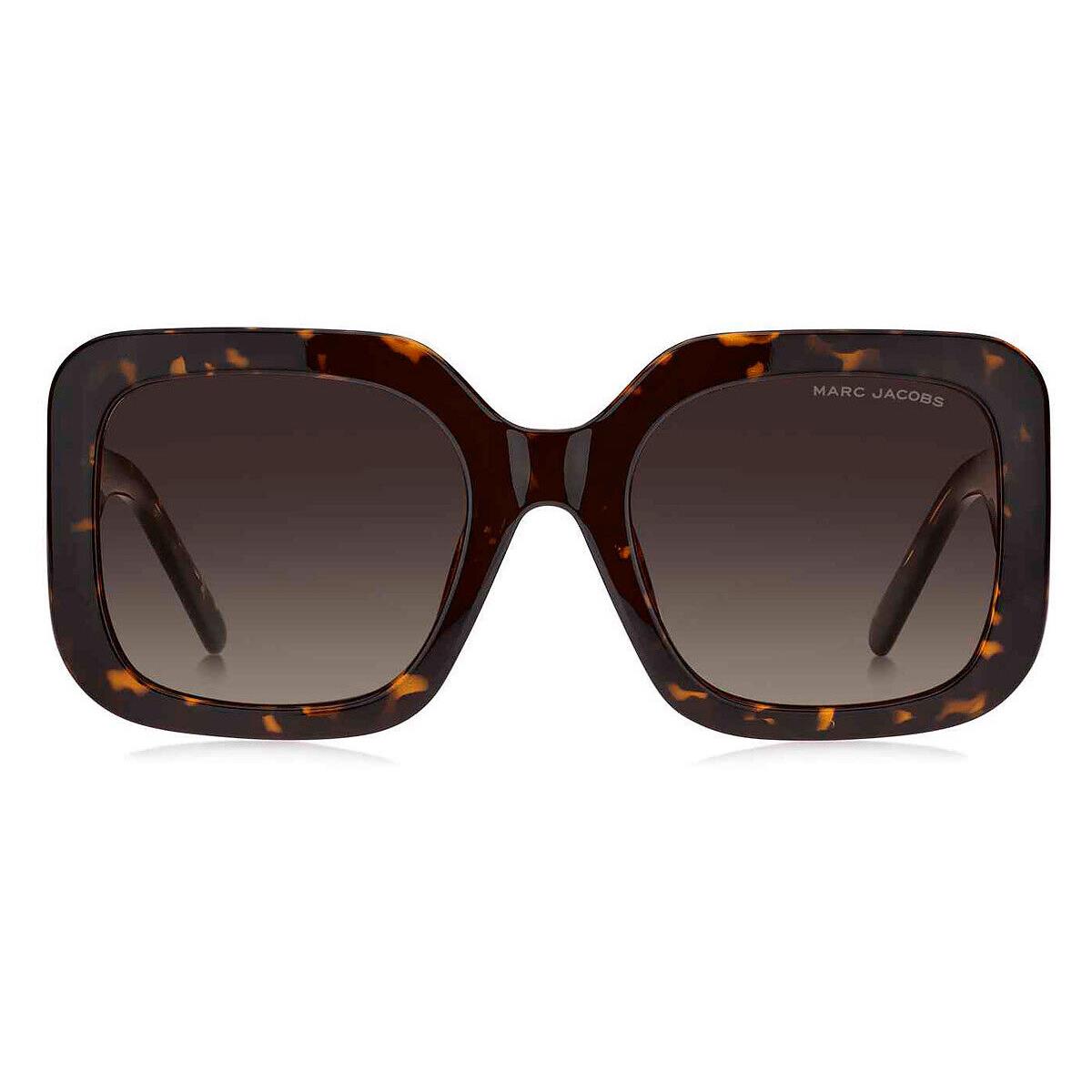 Marc Jacobs Marc 647/S Sunglasses Havana Brown Gradient 53