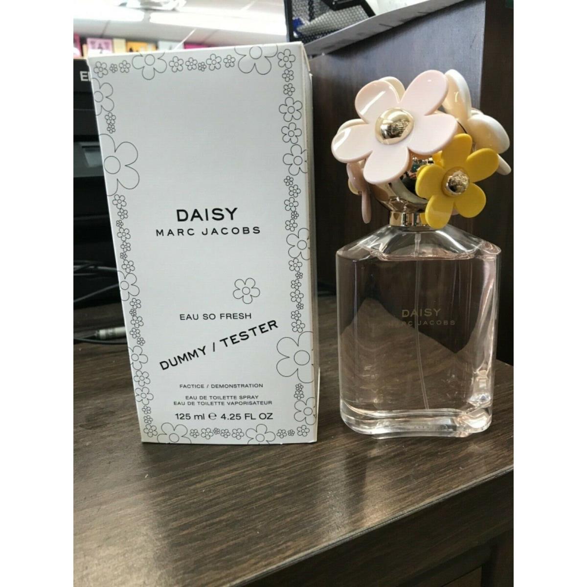 Daisy Eau So Fresh Perfume by Marc Jacobs 4.2 Oz Eau De Toilette Spray Tester