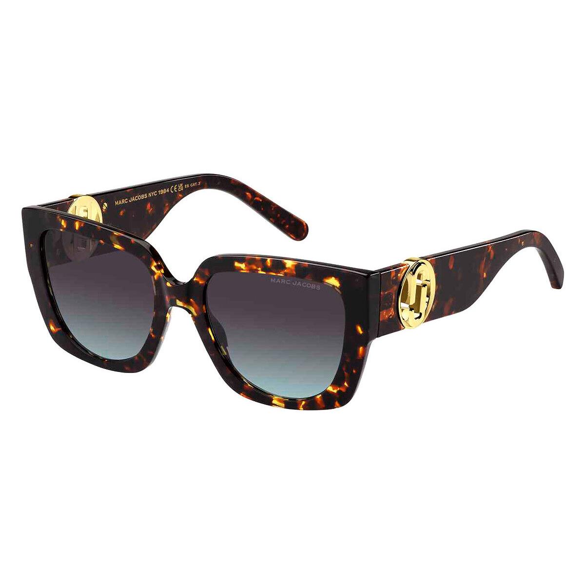 Marc Jacobs Mjb Sunglasses Havana / Brown Shaded Blue 008698