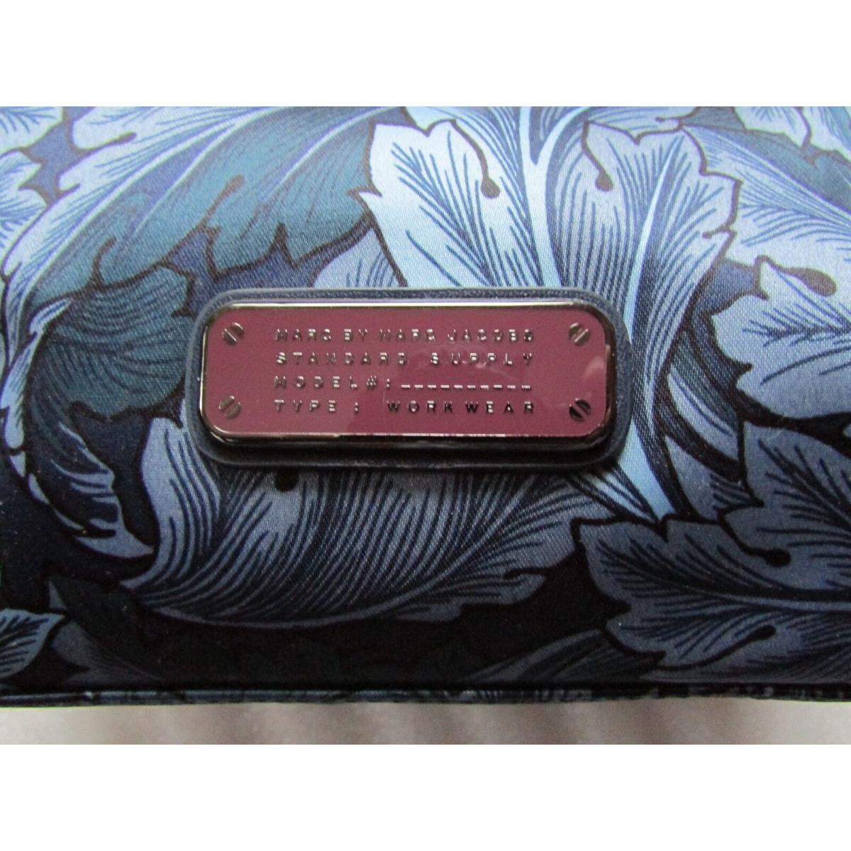 Marc Jacobs Cosmetic Bag Large Pouch Blue Floral