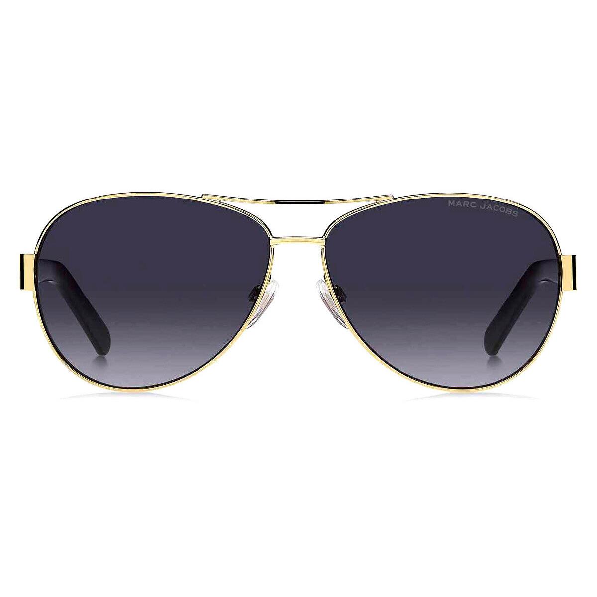 Marc Jacobs Mjb Sunglasses Gold Black / Gray Shaded 0RHL9O