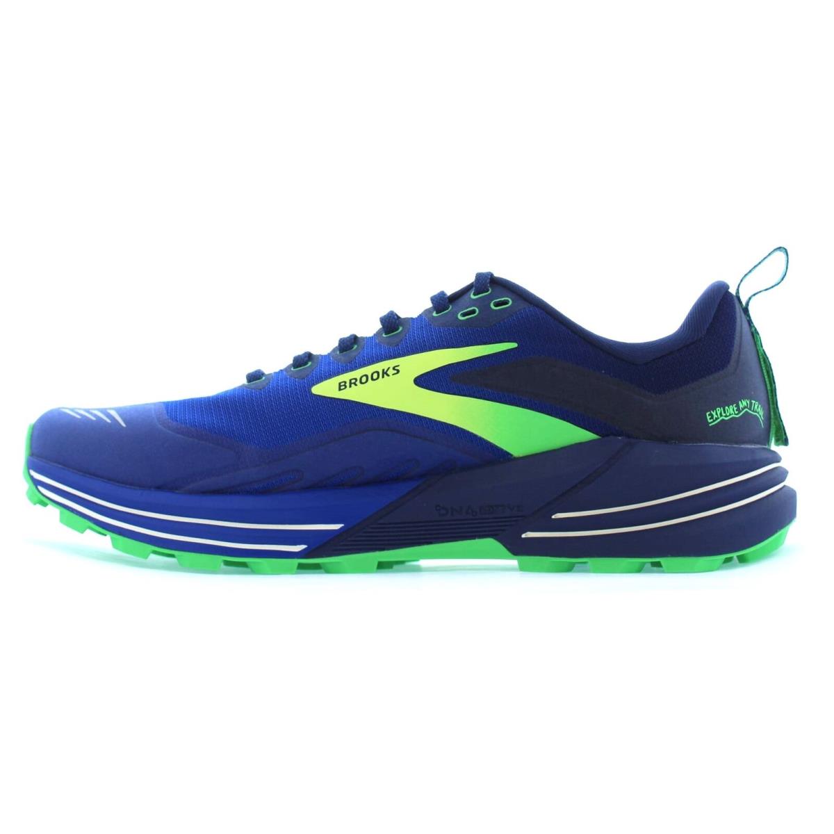 Brooks Cascadia 16 Men`s Shoes Blue/green US Sz 10.5