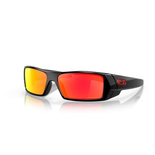 Oakley OO9014 44 Polished Black Prizm Ruby Men`s 60 mm Sunglasses