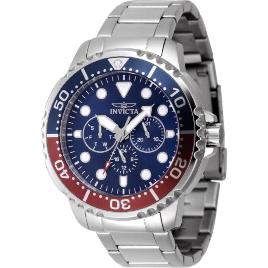 Invicta Pro Diver Quartz Blue Dial Men`s Watch 47227