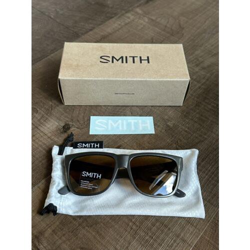 Smith Optics - Lowdown 2 - Men`s Polarized Brown Sunglass - Charcoal - Chromapop