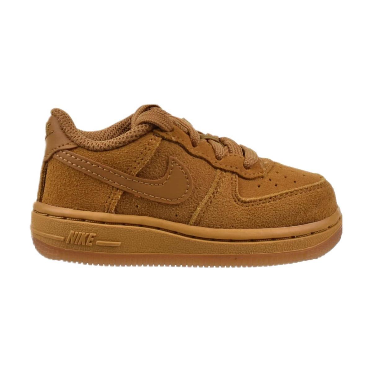 Nike Air Force 1 Low LV8 3 TD Toddler Shoes Wheat-gum BQ5487-700 - Wheat-Gum