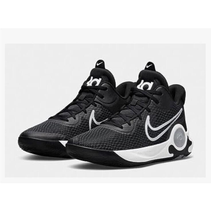 Men Nike KD Kevin Durant Trey 5 IX Basketball Shoes Black white CW3400 002 SporTipTop