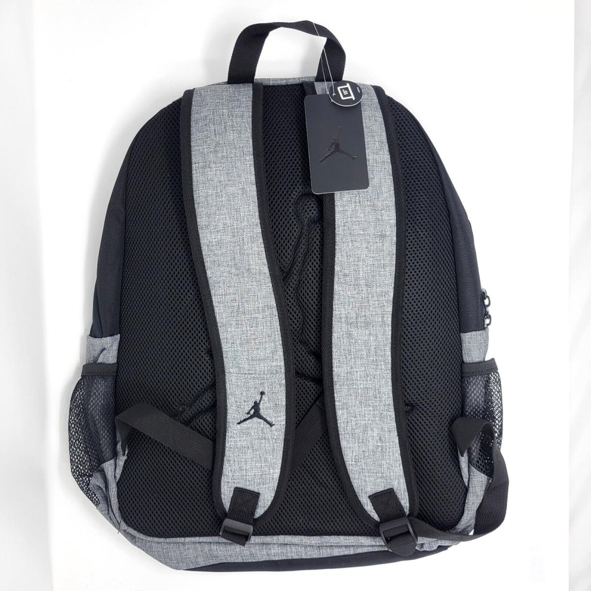 Nike Jordan Padded Backpack Graphite Grey 9A1223-783 Laptop Sleeve