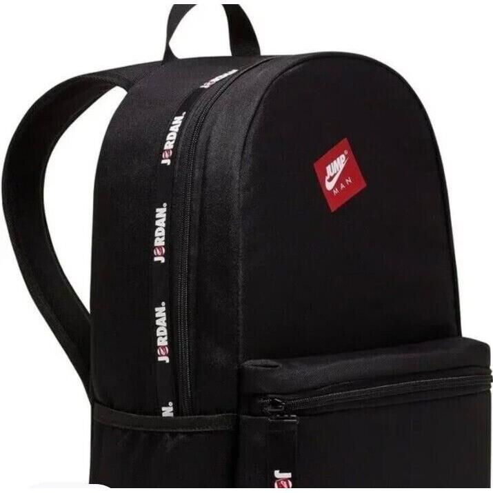 Nike Air Jordan Jumpman Square Logo Large Backpack in Black