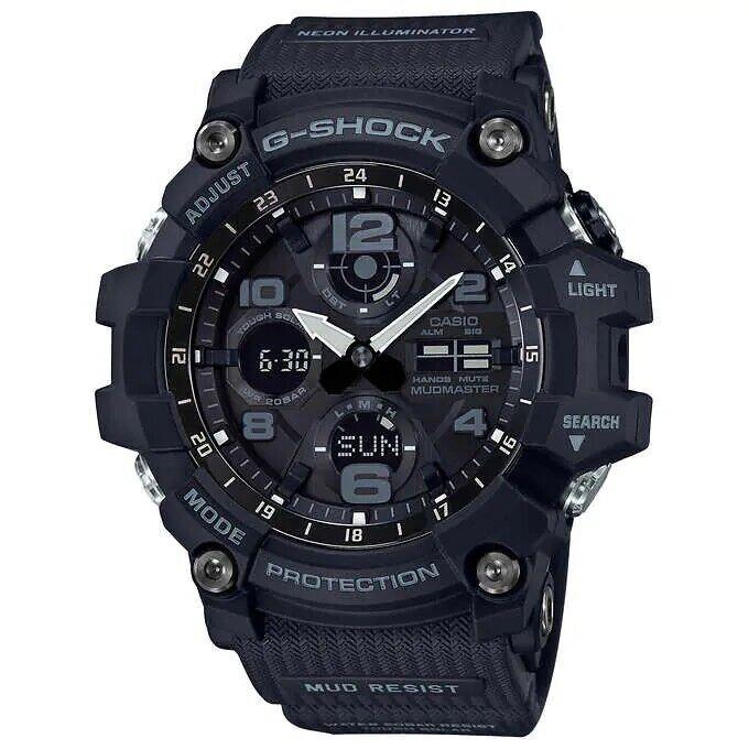 Casio Master of G G-shock Mudmaster Analog Digital Men`s Solar Power Watch