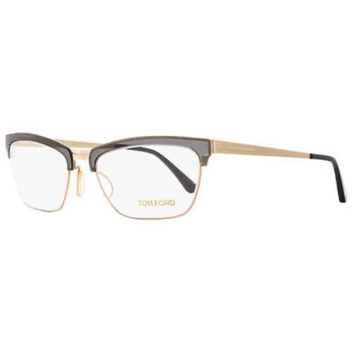 Tom Ford Cat Eye Eyeglasses TF5392 020 Size: 54mm Gray/gold/black FT5392