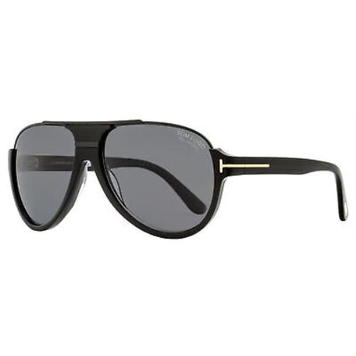 Tom Ford Dimitry Polarized Sunglasses TF334 01D Black 59mm FT0334