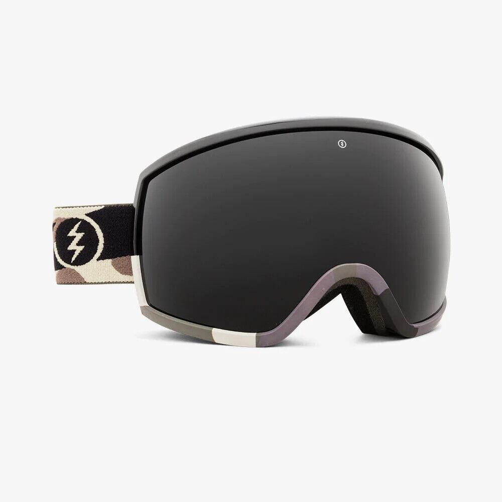 Electric Visual EG2-T Camo Volt Snowboarding Goggles Jet Black EG2421108