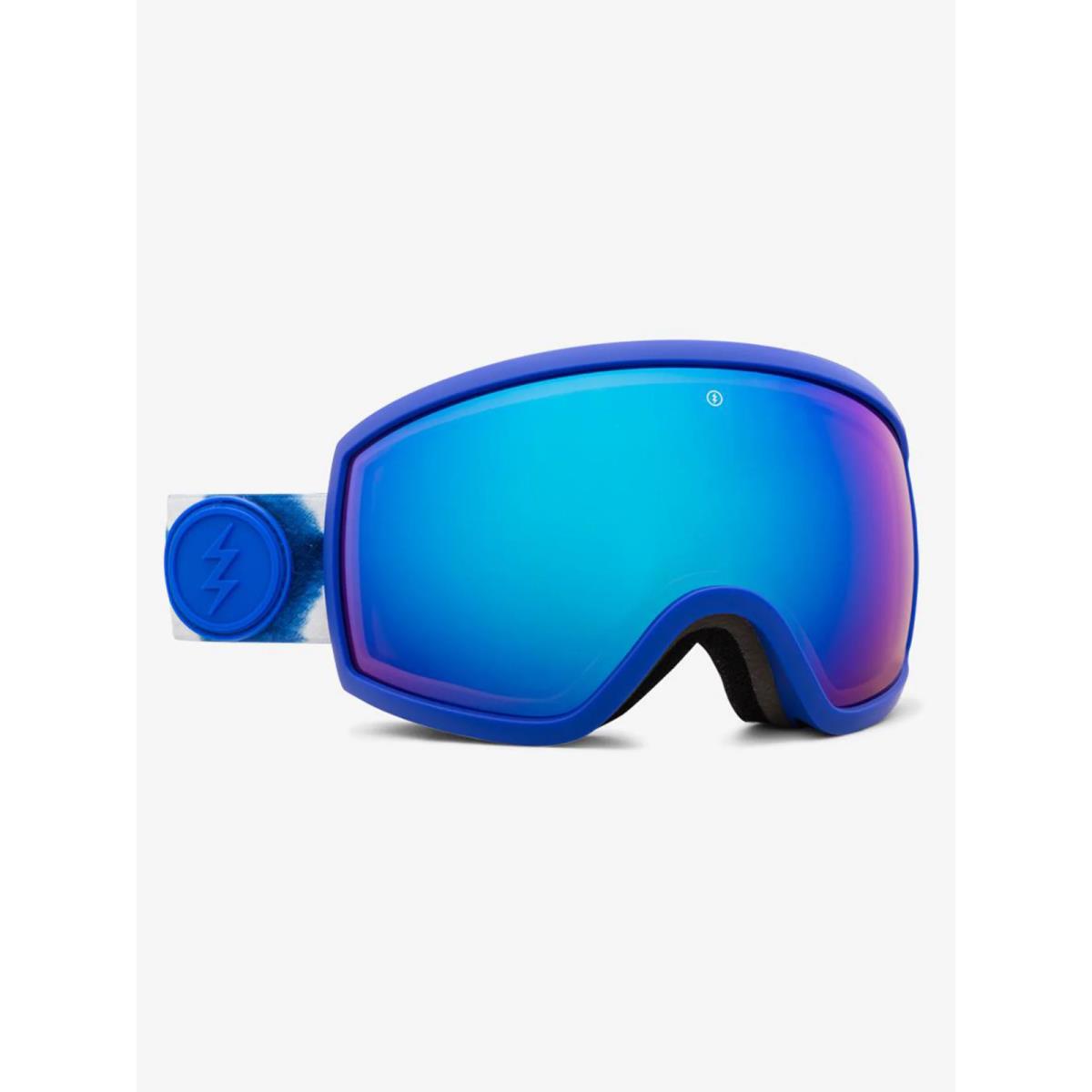 Electric Visual EG2-T.S Batique Snowboarding Goggles Blue Chrome EG3021105