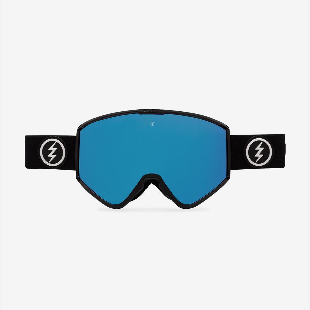 Electric Visual Kleveland+ Gloss Black Goggles Photochromic Rose Blue Chrome