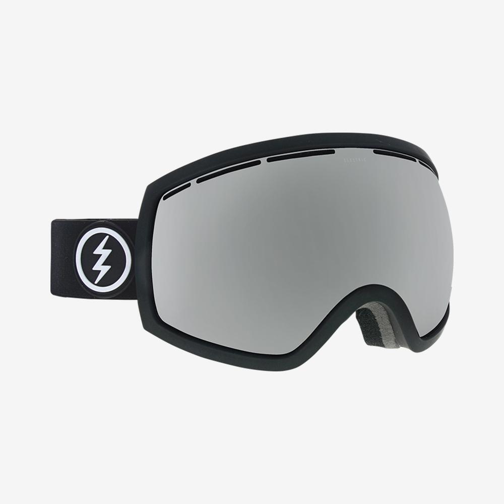 Electric Visual EG2 Matte Black Snowboarding Goggles Brose / Silver Chorme